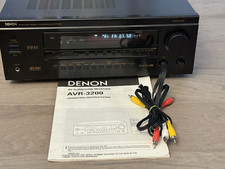 Denon AVR-3200 AV Surround Receiver W Dolby Digital/User Manual/RCA Bundle-Works
