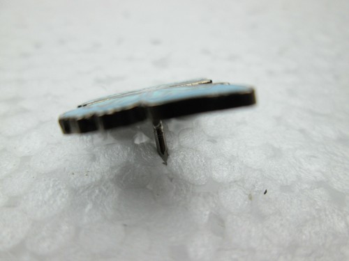 Beautiful Blue Butterfly Lapel Hat Pin - Picture 3 of 6