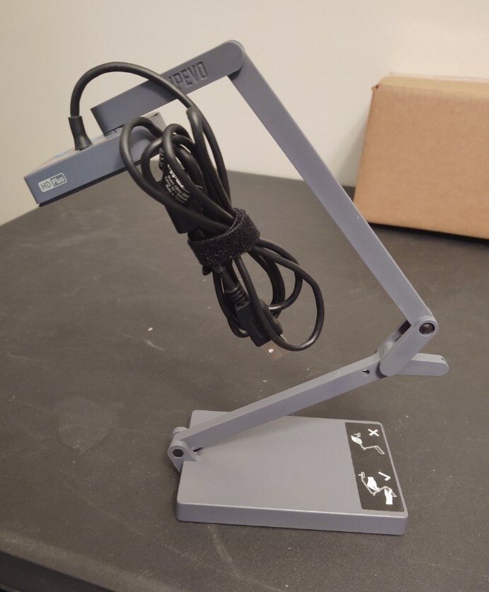 Ipevo/USB書画カメラ/Ziggi-HD Plus/CDVU-06IP/131738GH02996/パソコン関連/Bランク/03【中古】 IPEVO Ziggi HD Plus High Definition USB Black Document