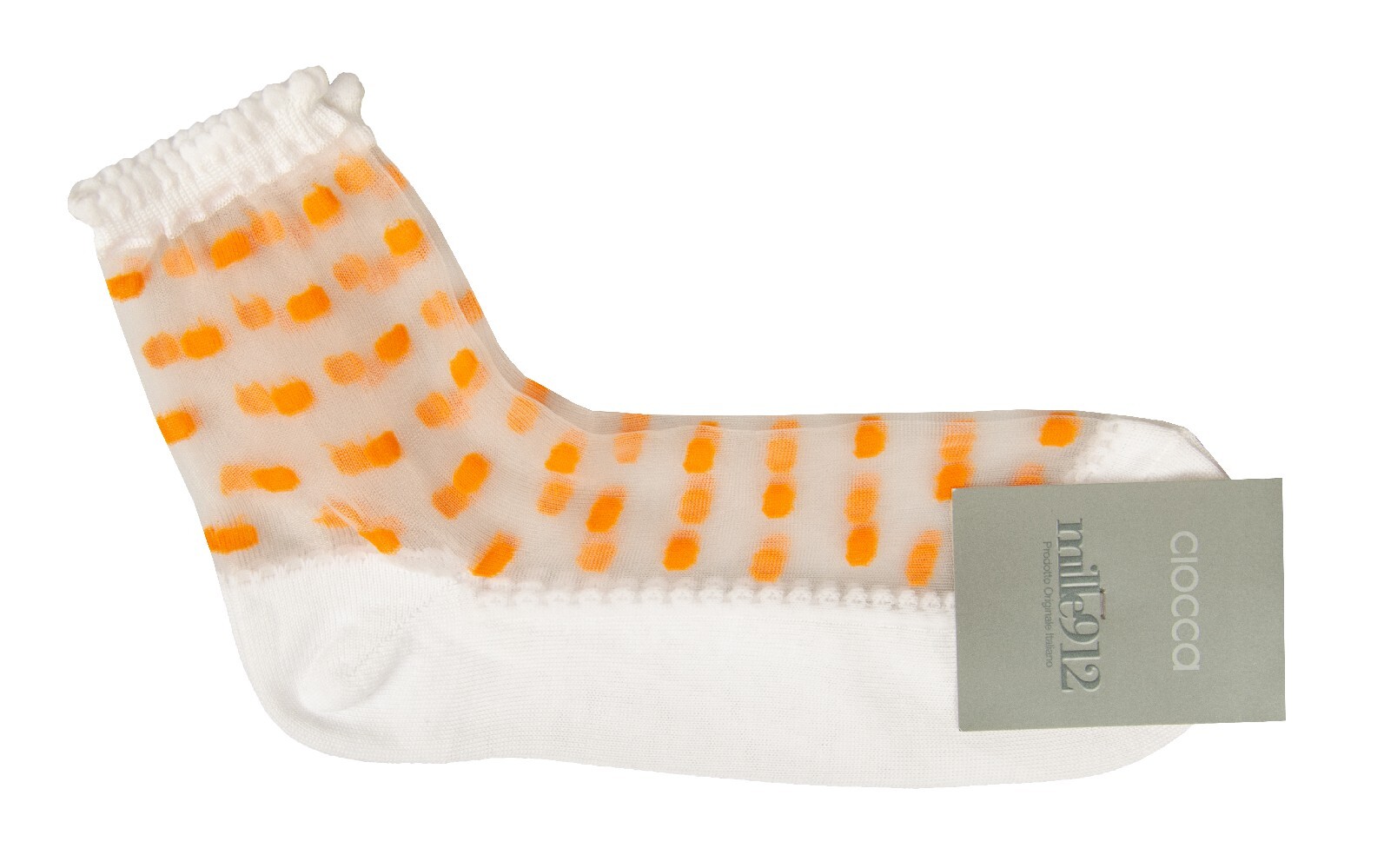 SG Calzino donna CIOCCA милле912, платье для кальцини, платье из котона и тюля.