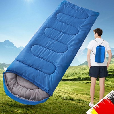 Envelope Sleeping Bag with Compression Sack Outdoor Camping Sleeping Must Have