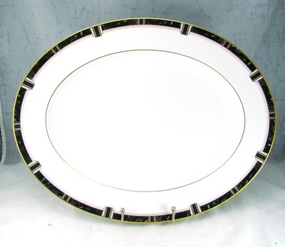 Lenox Classics Collection, Fein Porzellan Lenox Klassisch Modern Oval Platte Neu