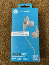 JLab JBUDSPRO Signature Earbuds Mic & Track Control Ultimate Sound Free Shipping