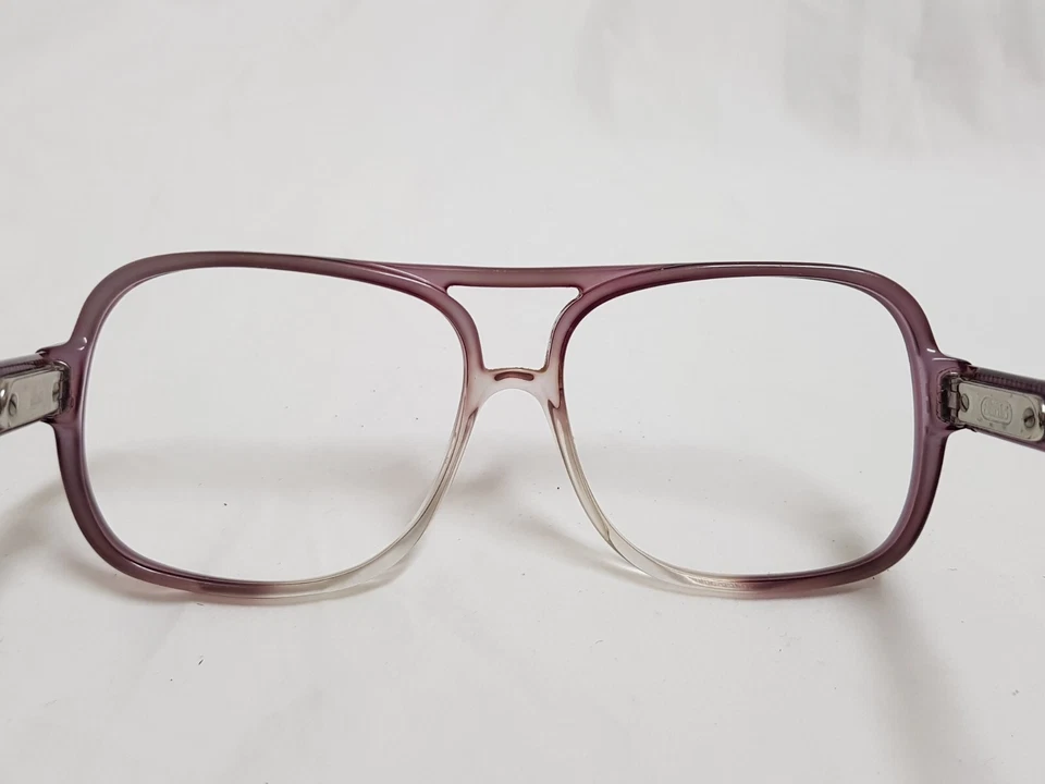 Vtg 80s Italy mens frames Safilo Elasta 1030 Eyeglasses Nice Rare Square Frame  - Image 4 of 4