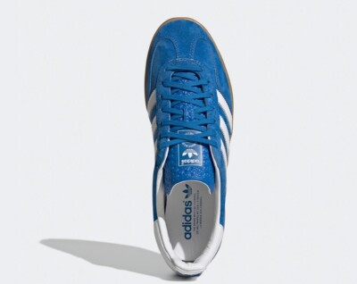 Size 9 - adidas Gazelle Indoor Blue Bird Gum for sale online  display picture 3