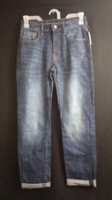 Gap Denim Jeans Girls Size 14 Slim Stretch Straight Blue New