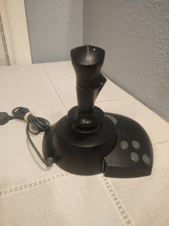Controle de PC Microsoft SideWinder 3D Pro Plus joystick Flight Stick - Imagem 2 de 4