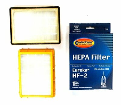 EnviroCare Replacement HEPA Vacuum Cleaner Filter Designed to fit Eureka HF-2...