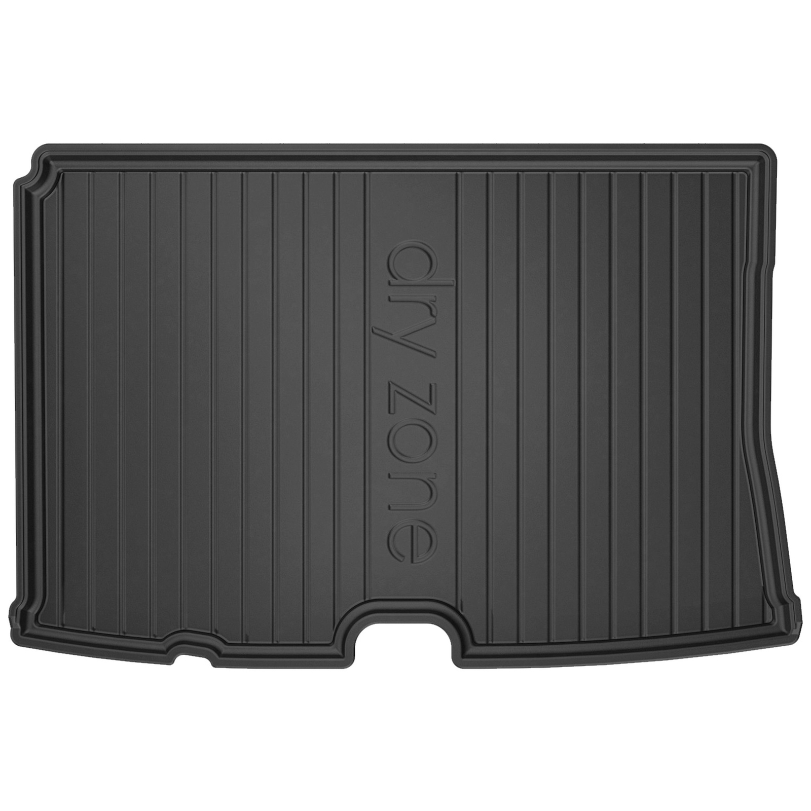 Tapis de coffre Frogum Dry Zone en caoutchouc TPE pour Fiat Qubo 2008-2020 couleur noir