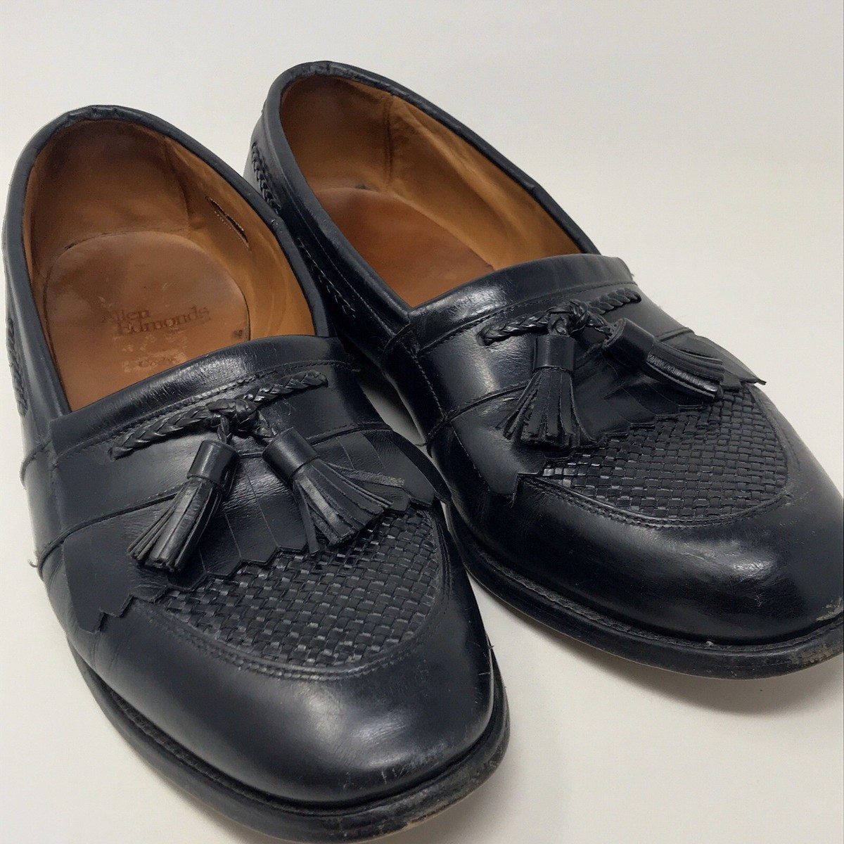ALLEN EDMONDS USA Cody Slip-on Tassel Loafers Men Woven 