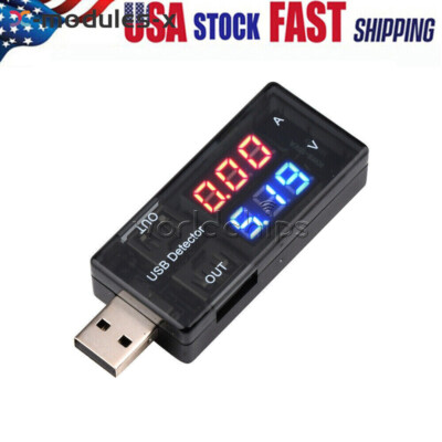 USB Charger Doctor Current Voltage Detector Battery Voltmeter Ammeter Tester U-S