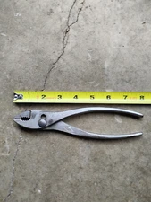 8" DIAMOND DULUTH K38 SLIP JOINT PLIERS - HORSESHOE LOGO