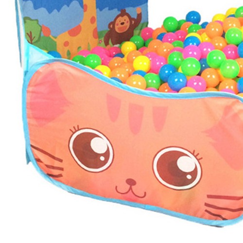 Kinder Faltbar Cartoon Giraffe Baby Spiel Pool Zelt mit Basketball Ho NY9