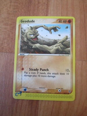 Common Geodude 56/97 EX DRAGON SET POKEMON KARTE