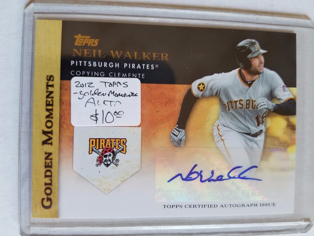 2012 Topps Golden Moments Autographs #NW Neil Walker : Pittsburgh