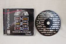 PS1 Williams Arcade's Greatest Hits CIB (Sony PlayStation 1, 1996) Free Shipping