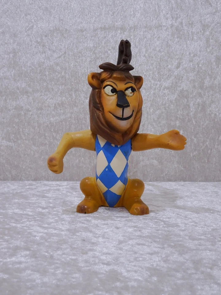 Bayerisches Fernsehen Löwe Leo Werbe Figur - Vintage - Reklame - 15 cm - Bild 2 von 4