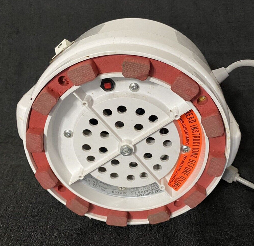 ACME 5001 Supreme Juicerator Commercial Juicer MOTOR BASE Only - Tested