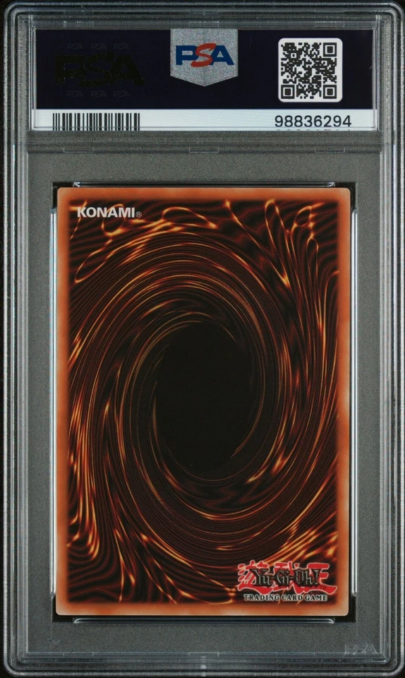 Yu-Gi-Oh! PSA 9 Mystical Space Typhoon SRL-EN047 Spell Ruler 25th Anniversary - Image 2 of 2