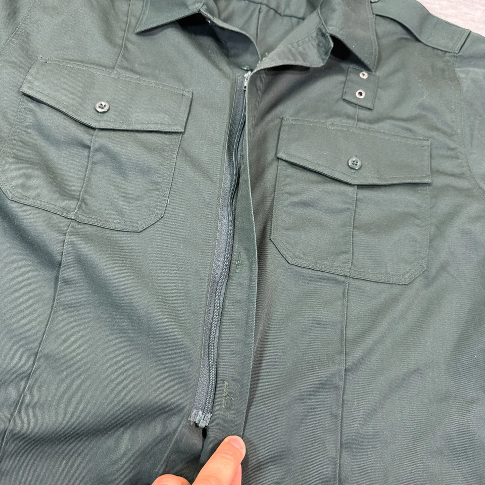 511 Tactical Shirt Men L Green Short Sleeve Utility Uniform Workwear Tall - Image 3 of 4