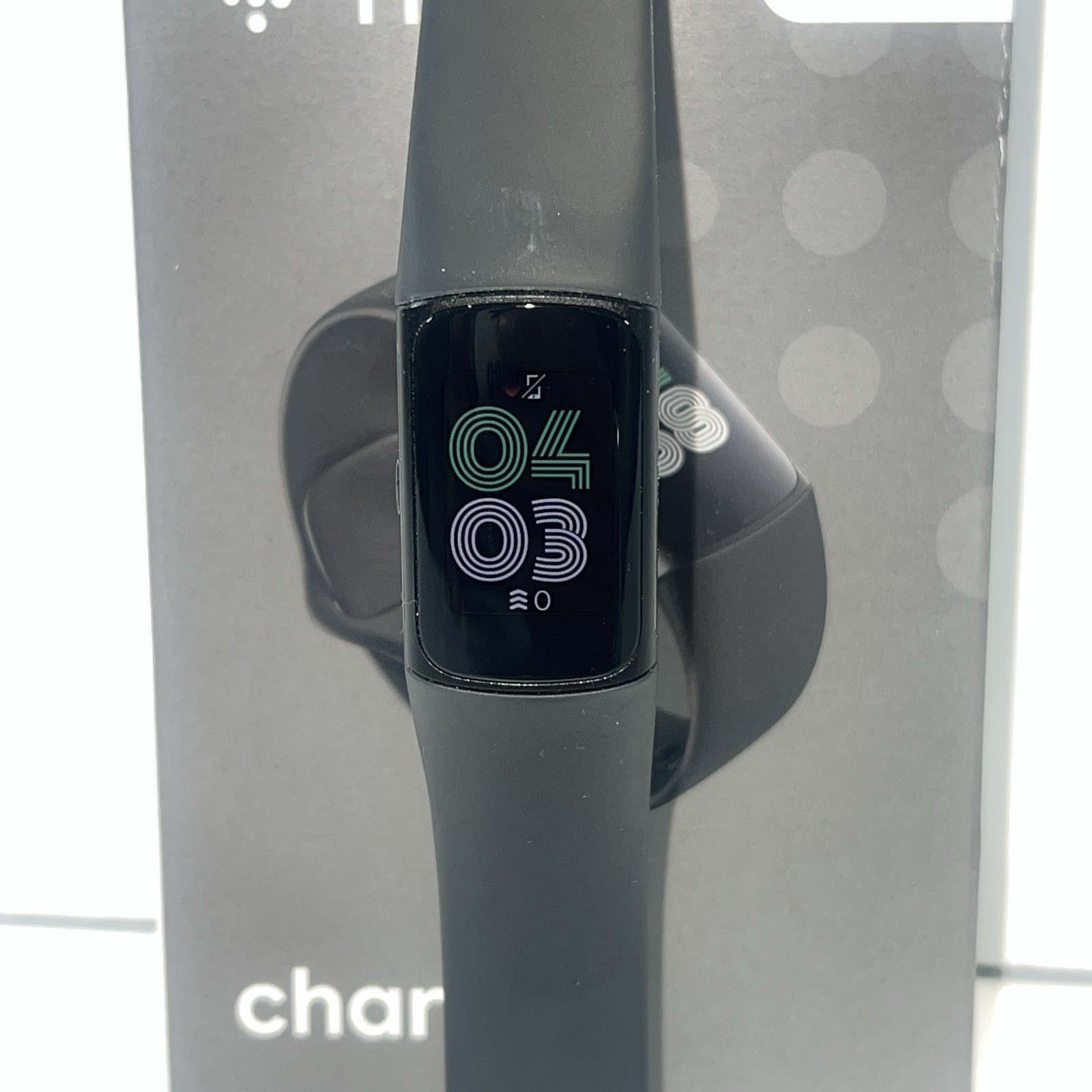 Fitbit Charge 6 Fitness Tracker Black Preowned Works Perfectly Model Ga05183Na