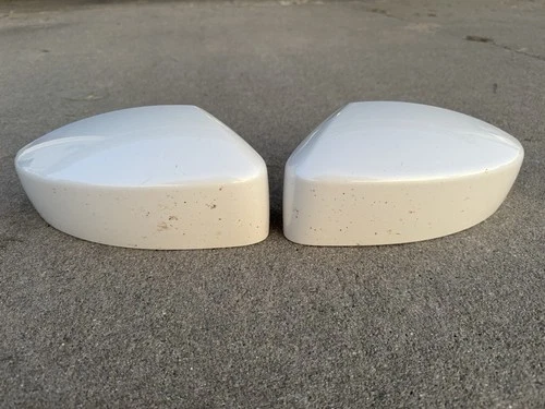 OEM Set 2 Ford Escape Focus Mirror Covers White 17 18 19 Used