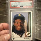 1989 Upper Deck - Star Rookie Ken Griffey Jr #1 (RC) PSA 5