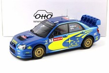 Otto 2003 Subaru Impreza WRC S9 #7 Winner Wales Rallye 2003 Blue 1:12 G092