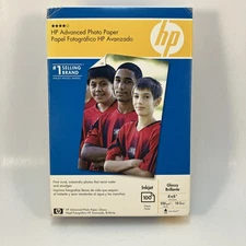 HP Advanced Photo Paper Inkjet Glossy 4" x 6" 100 Sheets Q7906A NEW