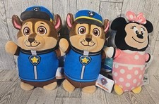 Hug Mees Squishmallows Chase Minnie Mouse 7" Plush Jazwares Lot of 3 NEW
