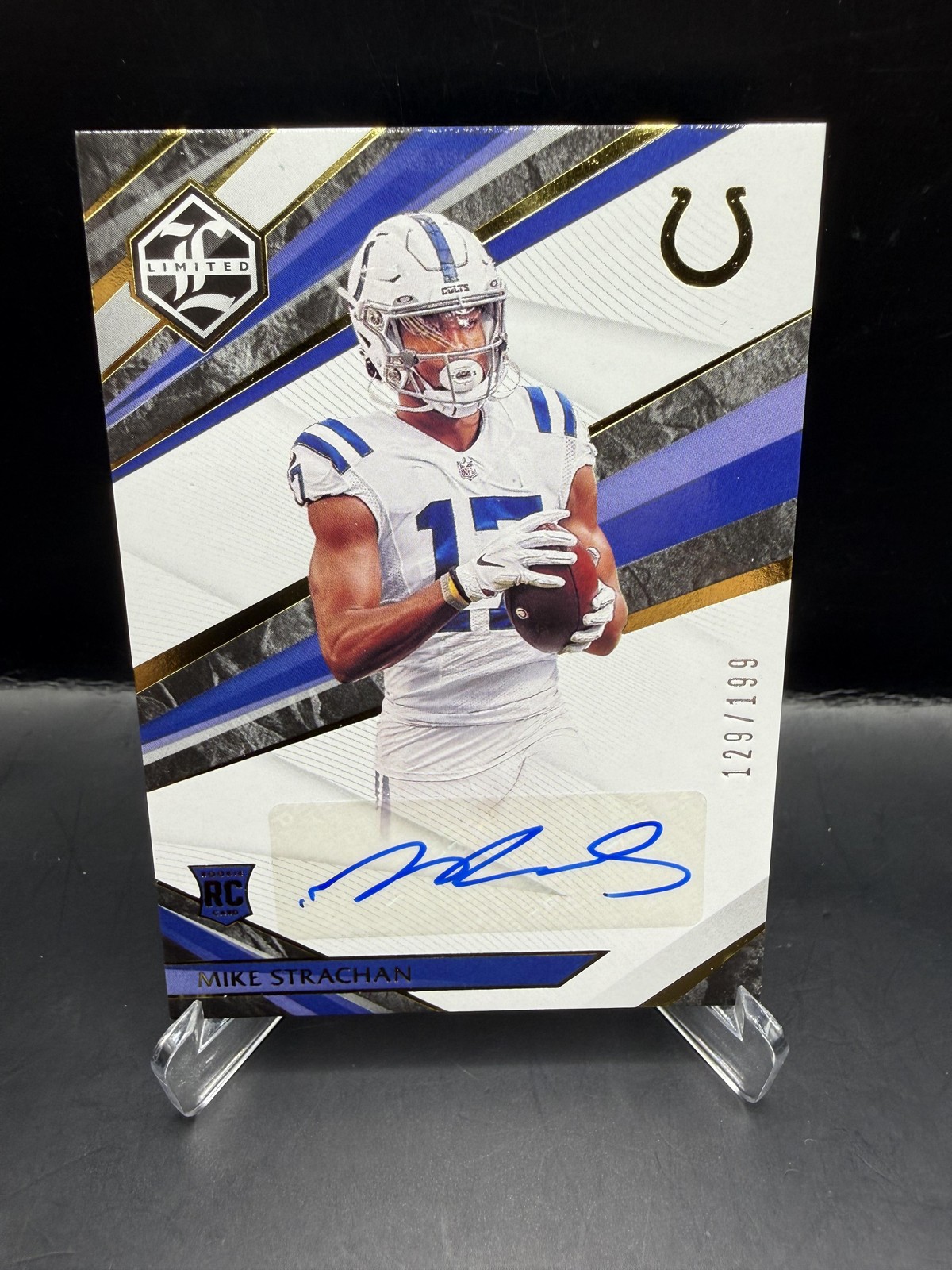 Mike Strachan Panini Limited #239 Autograph
