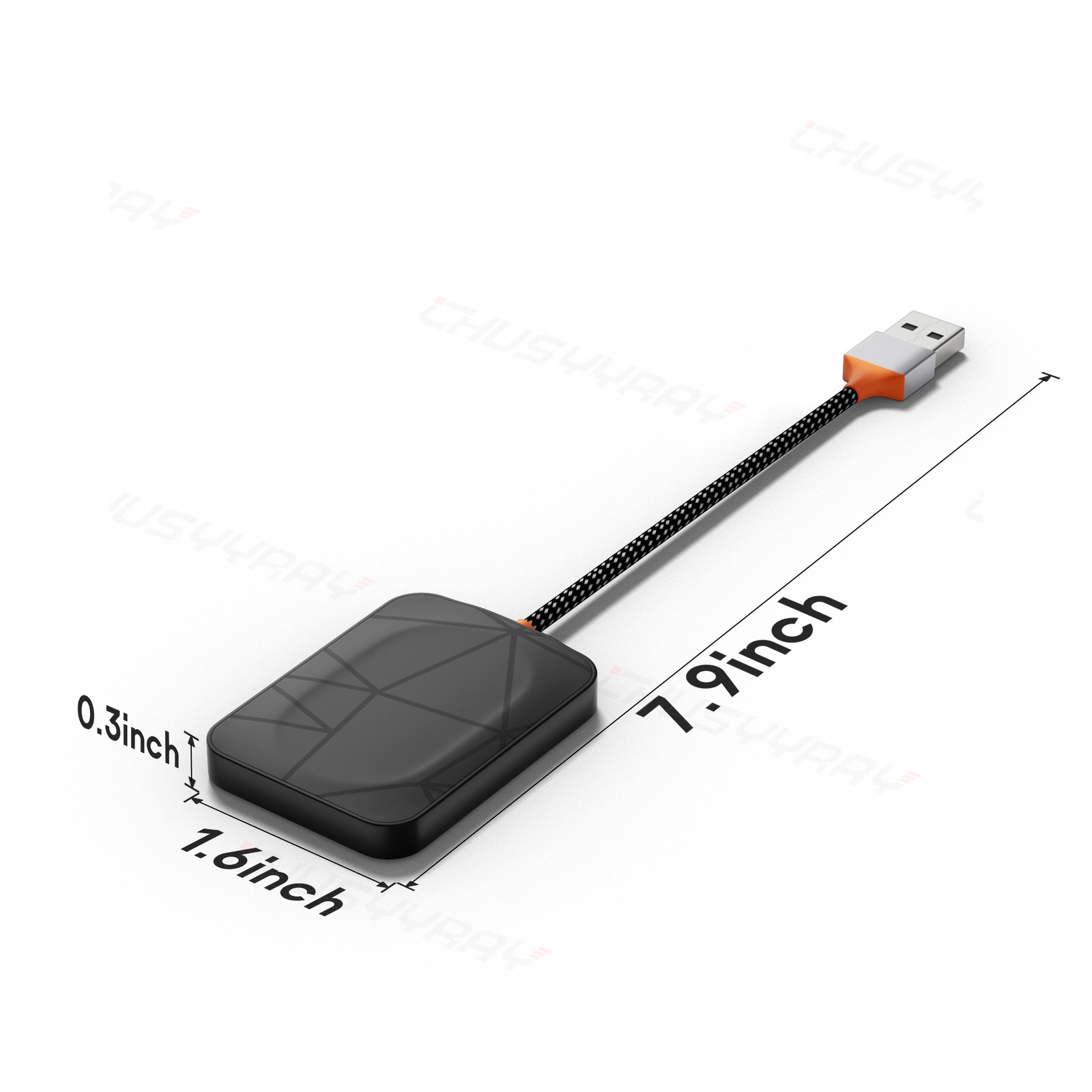 2 in 1 Mini Wireless Apple CarPlay/Android Auto Adapter Dongle USB Plug&Play US