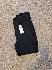 NEW Express Editor High Rise Skinny Stretch Ankle Trouser Pants Black Sz 6S NWT