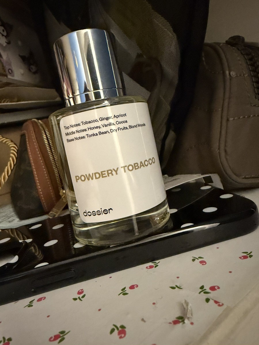 Dossier Powdery Tobacco Eau de Parfum Spray 1.7 Oz Cologne NEW * UNISEX
