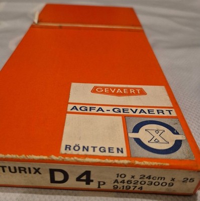 Agfa Structurix D4p, 10x24 cm x25 pcs