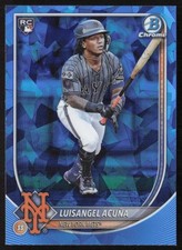 2025 Bowman Chrome Sapphire Luisangel Acuna #32 GS1-1
