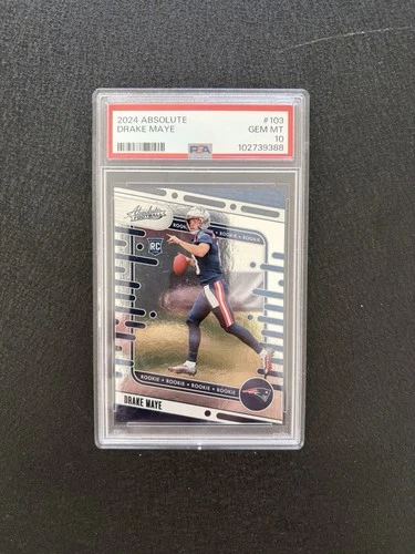 2024 Panini Absolute - Rookies Drake Maye #103 (RC) PSA 10