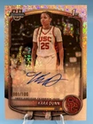 KARA DUNN 2025-26 BOWMAN CHROME U MINI DIAMOND 1ST ROOKIE AUTO /100