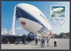w2839/ Switzerland Zeppelin Maximum Postcard FDC Cover 2004