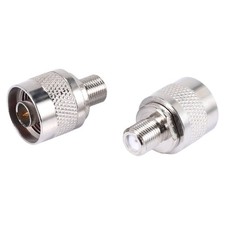 2pcs N Type male plug to F female  coaxial adapter connector for  antenna2003