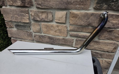 Vintage Cycle Shack PHD-201A 2" Slash Cut Front Drag Pipe Harley Evo Softail
