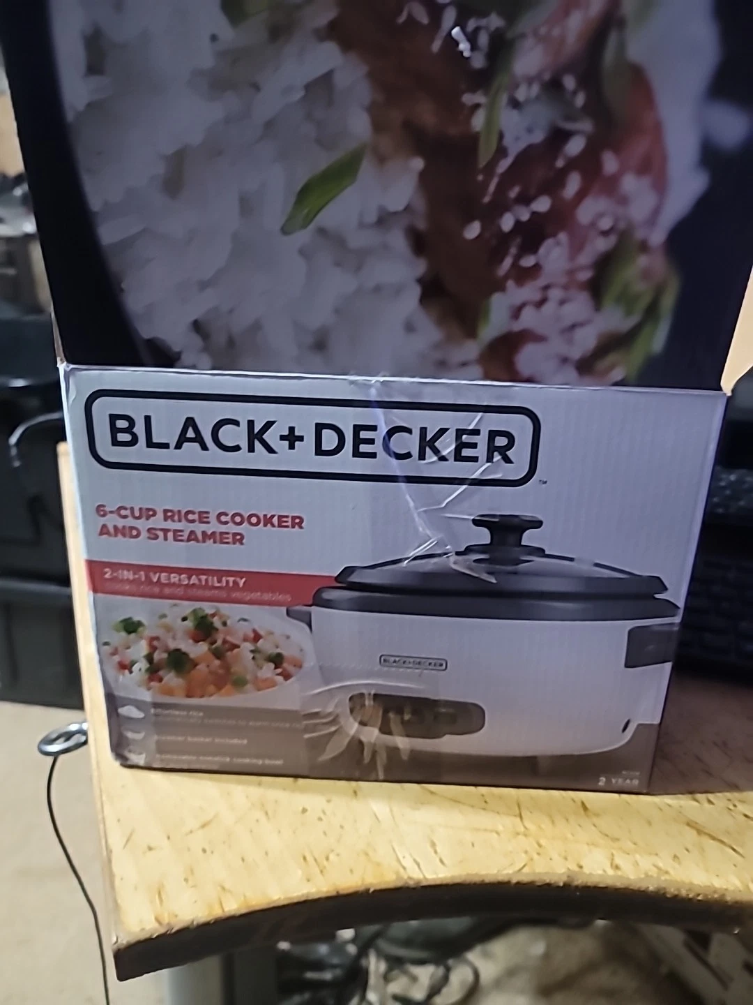 BLACK+DECKER RC506 6-Cup Rice Cooker - White
Opens in a new window or tab