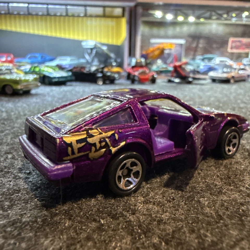 Hot Wheels Datsun 300 ZX 1984 púrpura ⭐️Puertas de apertura ⭐️ Foto 3 de 4