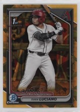 2024 Bowman Chrome Draft Sapphire Edition Gold 34/50 Ivan Luciano #BDC-29 04cw