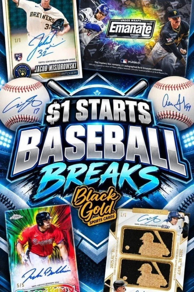 2026 Topps Chrome + Fanatics Baseball Breaks with Reigning!!!!