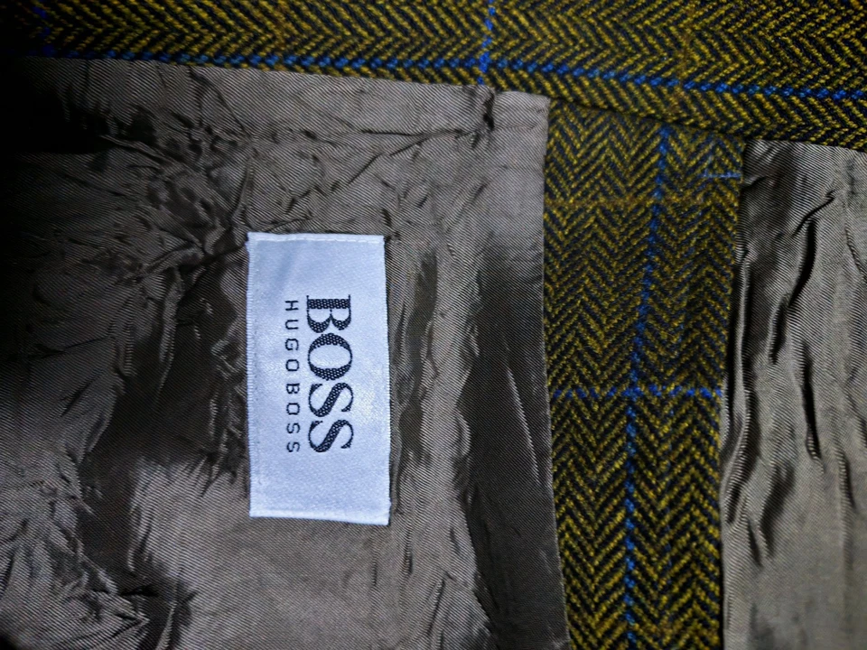 Vintage Hugo Boss cloth Loro Piana Wool Cashmere classic sport coat blazer 42R - Image 3 of 4