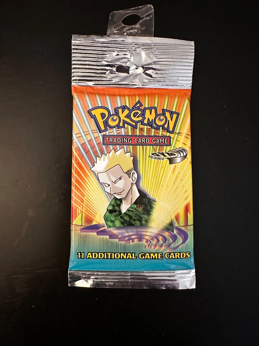 Pokémon TCG Gym Heroes Sealed Collectible Card Game Packs for sale