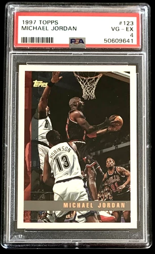 Jordan 1997 Topps Base Set Jordan #123