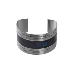 Weinmanschetten-Thermometer Cleveres Weinflaschen-Schnapp-Thermometer Display
