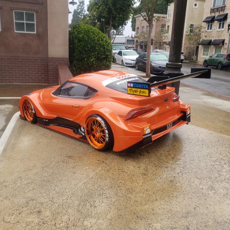 Solo cuerpo 200 mm 1/10 SUPRA JDM 4Tec-2 HPI RDS DC10 YD2 MST TT02 FZ02 Foto 3 de 4